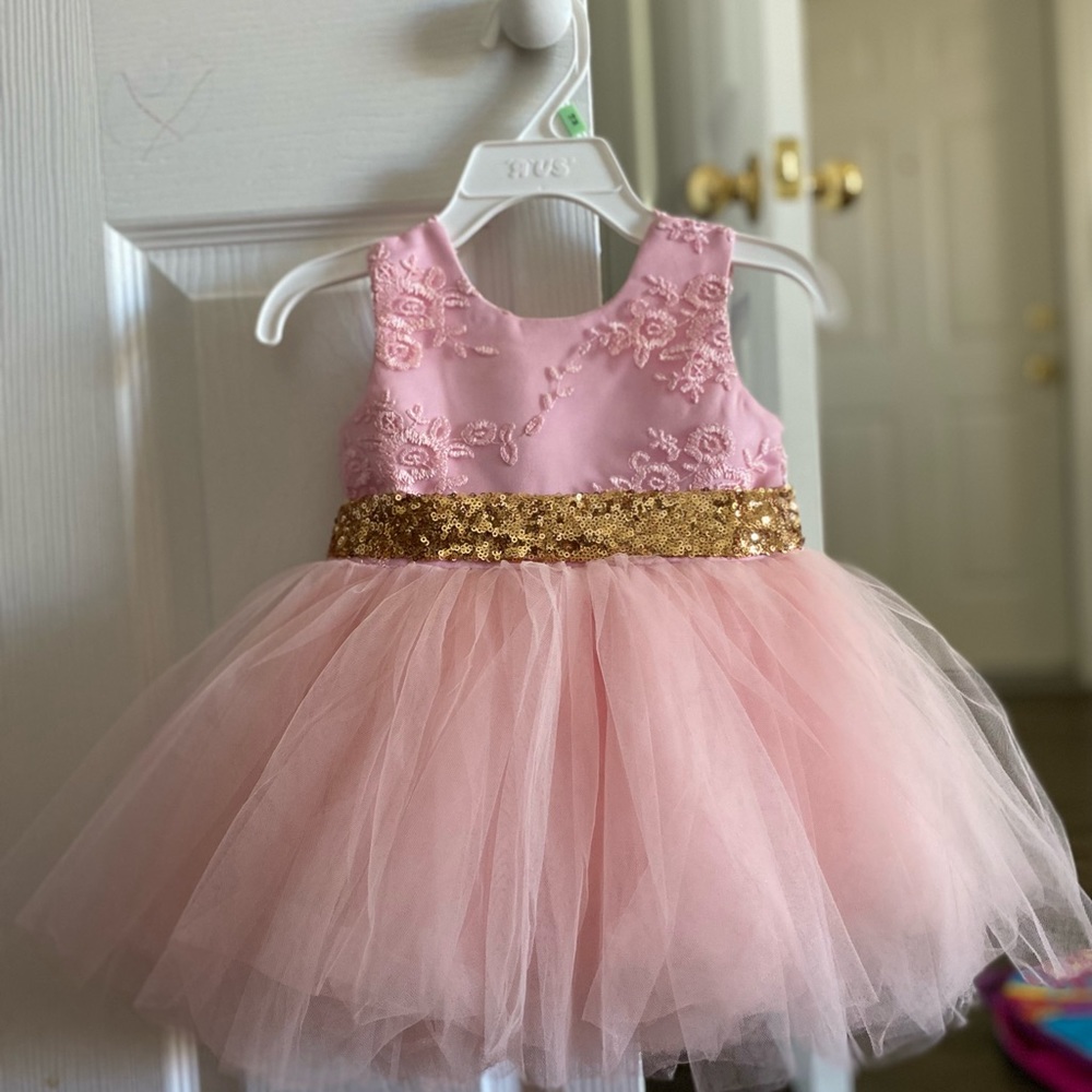 Itty bitty toes dress